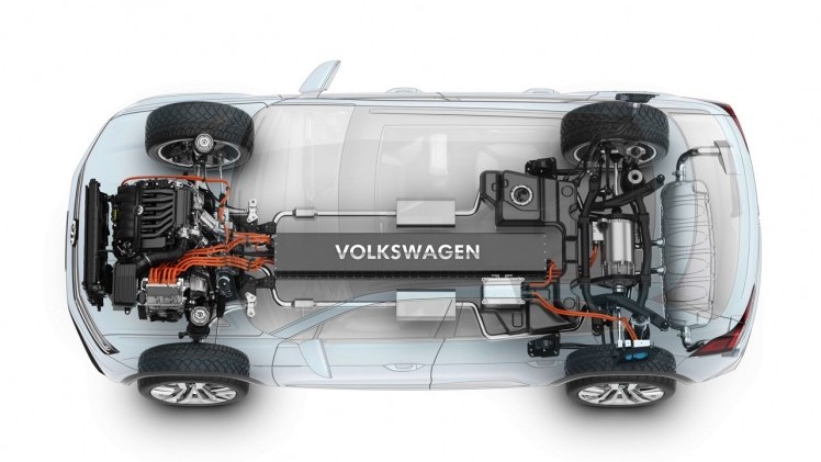 Primeur op NAIAS 2015: Volkswagen Cross Coup GTE is een SUV concept car met V6 plug-in hybride techniek, gebaseerd op het MQB-platform. In 2016 komt het productiemodel op de markt.