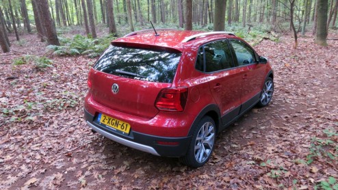 Rijtest vernieuwde Volkswagen CrossPolo 1.2 TSI.