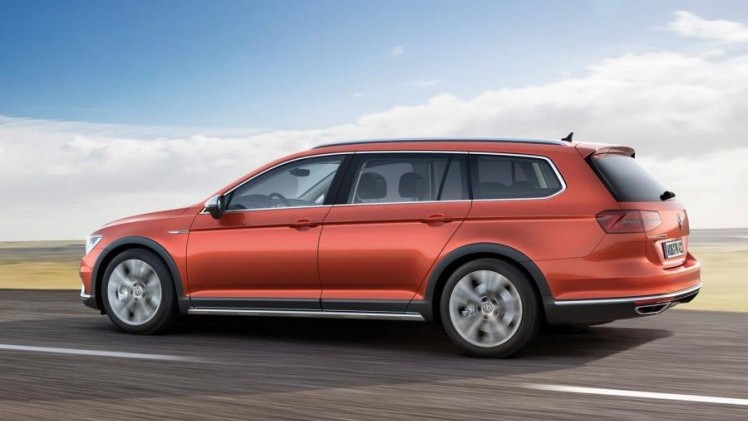 Verbrede spatborden, stoerdere bumpers, vierwielaandrijving en wat hoger op z'n poten. Volkswagen stelt in Genve de Passat Alltrack voor.