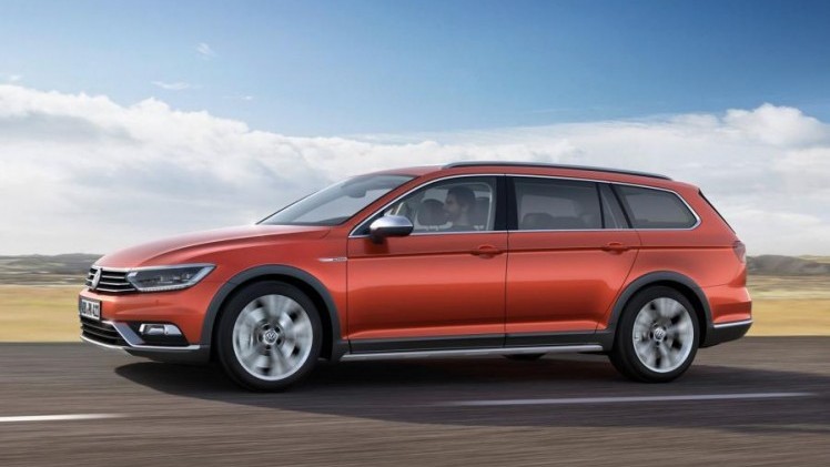 Verbrede spatborden, stoerdere bumpers, vierwielaandrijving en wat hoger op z'n poten. Volkswagen stelt in Genve de Passat Alltrack voor.