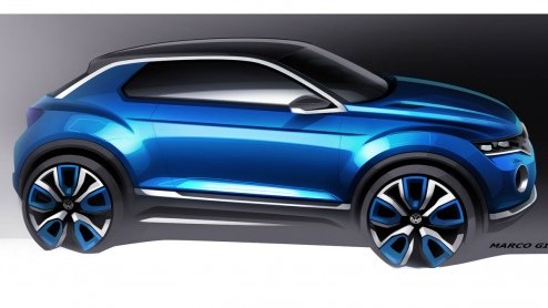 Volkswagen is voornemens zijn SUV-gamma flink uit te breiden. In Genve toont de fabrikant deze T-Roc Concept, een driedeurs crossover tussen de Taigun en Tiguan.
