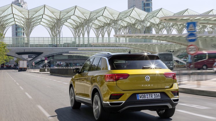 Volkswagen T-Roc rij-impressie