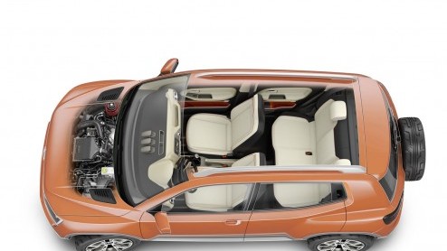 Volkswagen heeft de Taigun meegenomen naar de Delhi Auto Expo. In feite is er niet veel veranderd aan het studiemodel dat we in 2012 al zagen op de autoshow van Sao Paulo in Brazili.