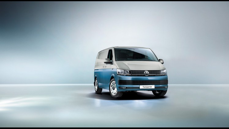 Volkswagen levert nieuwe Transporter nu ook in two-tone lak, gebaseerd op de Generation SIX.