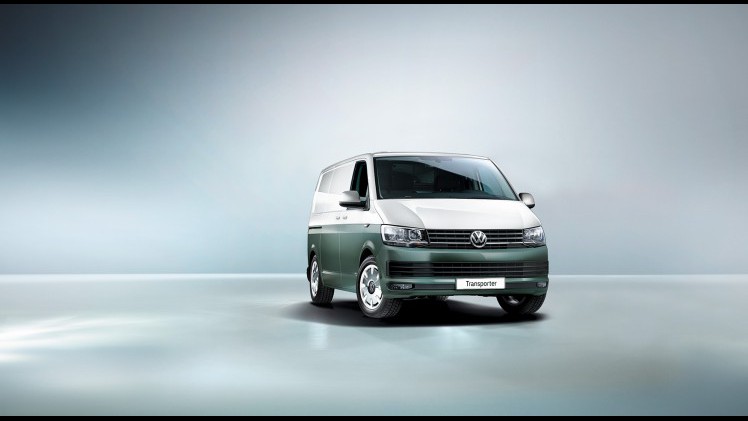 Volkswagen levert nieuwe Transporter nu ook in two-tone lak, gebaseerd op de Generation SIX.