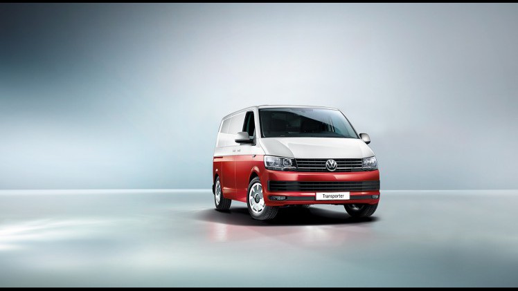 Volkswagen levert nieuwe Transporter nu ook in two-tone lak, gebaseerd op de Generation SIX.
