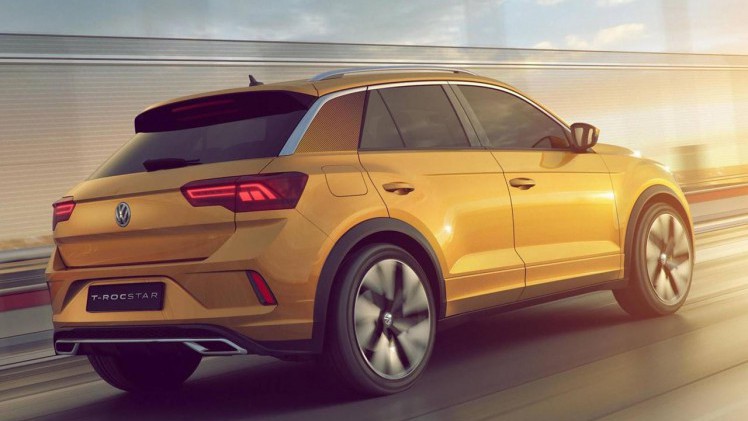 Ter introductie van de T-Roc op de Chinese markt heeft Volkswagen er een concept van gemaakt, de T-Rocstar.