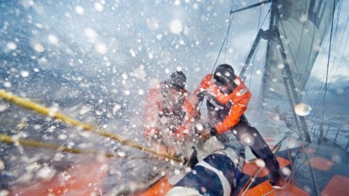 Volvo Ocean Race 2015 exact 24 uur in Nederland. Den Haag bereidt zich voor.