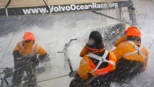 Volvo Ocean Race 2015 exact 24 uur in Nederland. Den Haag bereidt zich voor.