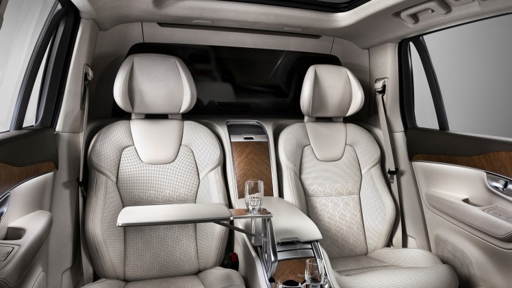 De meest luxe Volvo ooit is een vierzitter XC90 Excellence met extra uitrusting en meer isolatie.
