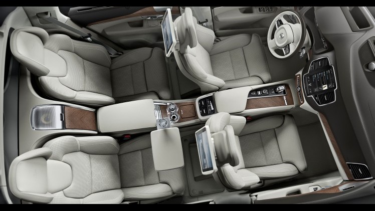 De meest luxe Volvo ooit is een vierzitter XC90 Excellence met extra uitrusting en meer isolatie.