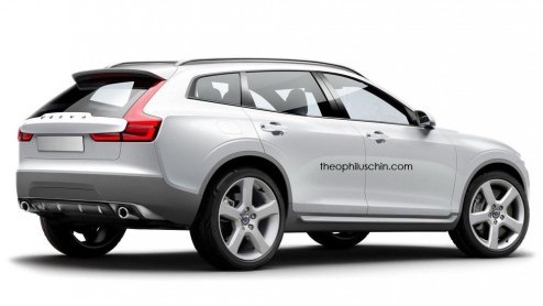 Volvo heeft nog maar net de gloednieuwe XC90 onthuld of de tekenaars van Theophiluscin dromen al verder over een BMW X6-achtige van de Zweed. Waarom ook niet?