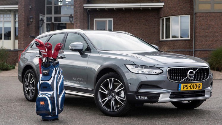 Volvo is als partner deze dagen aanwezig op de KLM Open.