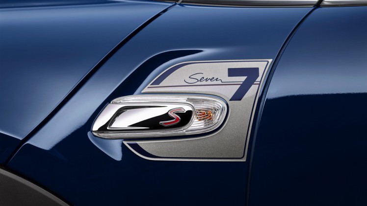 Voor het eerst exclusief met MINI Seven, een gelimiteerde uitvoering met speciale uitrusting.