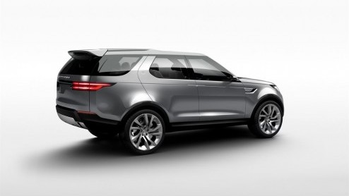 Nieuwe Land Rover Discovery Vision Concept is voorbode nieuwe Discovery, maar vertegenwoordigt ook een nieuwe familie met kleinere Discovery-modellen.