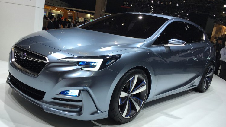 Met de Subaru Impreza 5-door Concept kijkt Subaru uit naar de nieuwe generatie Impreza, uiteraard voorzien van vierwielaandrijving.
