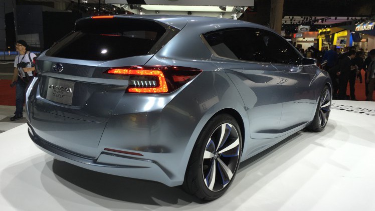 Met de Subaru Impreza 5-door Concept kijkt Subaru uit naar de nieuwe generatie Impreza, uiteraard voorzien van vierwielaandrijving.