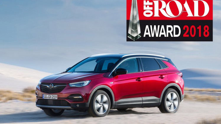 Opel kreeg met de Grandland X een lezersprijs van Offroad en SUV Magazin.