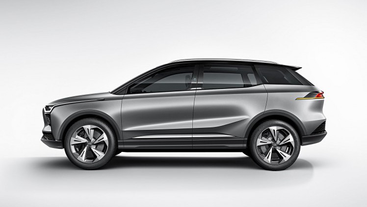 Het Chinese Aiways lanceert op de autoshow van Beijing de U5 Ion, een elektrische SUV.