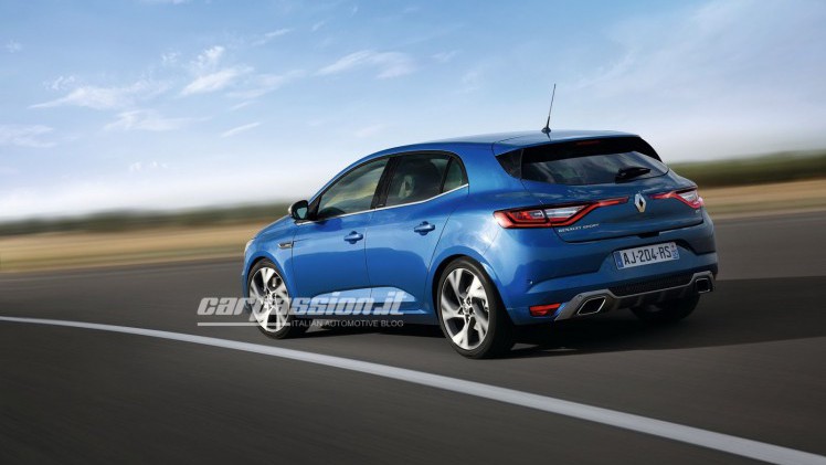 De nieuwe Renault Megane is gelekt, voorafgaand aan zijn wereldpremiere op de IAA Frankfurt 2015.