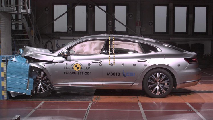 Een flinke reeks nieuwe auto's werd recent door Euro NCAP op botsveiligheid getest: VW Arteon, Opel Insignia, Honda Civic, Hyundai i30, Seat Ibiza, Alfa Romeo Stelvio, Ford Mustang.