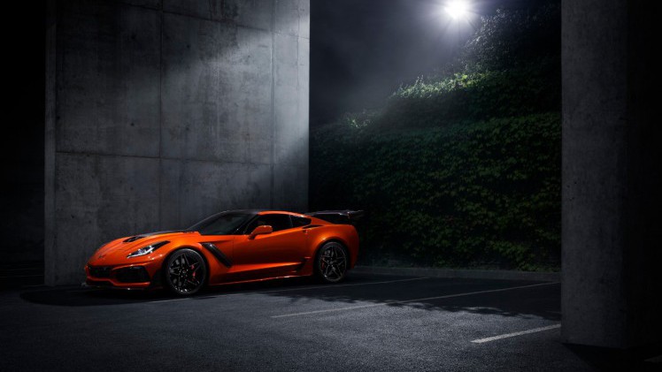 Chevrolet presenteert de snelle ZR1 versie van de huidige Corvette.