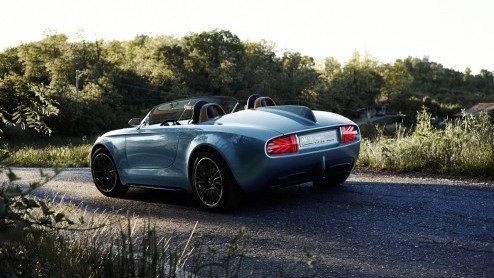 Mini Superleggera Vision gepresenteerd als klassieke roadster op Villa d'Este.