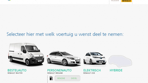 Prodrive Learning biedt namens Renault Nederland een online introductietraining Het Nieuwe Rijden aan.