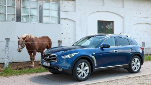 Infiniti heeft in ons land nog veel aan verkopen en naamsbekendheid te winnen. En dus wordt elk nieuwtje bij het Japanse luxemerk aan de grote klok gehangen. In de omgeving van Mnchen hebben we kenni