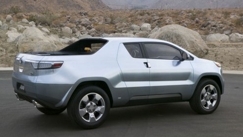 Toyota komt in Detroit met een nieuwe concept op de proppen, de A-BAT. Deze opmerkelijk gevormde grote pick-up is in Amerika ontworpen en denkt ook nog een beetje aan het milieu.
