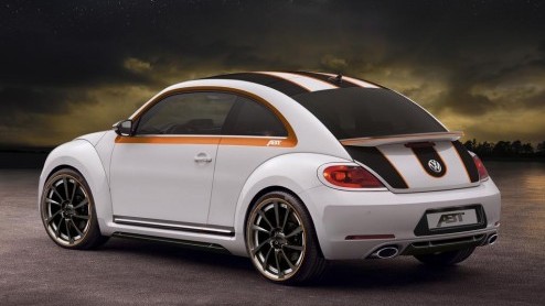 De nieuwe Volkswagen Beetle staat nog niet bij de dealer of huistuner Abt Sportsline heeft er al een te grazen genomen. Traditiegetrouw is er niet alleen chiptuning voorhanden maar zijn ook bumpers, v