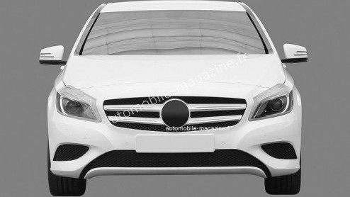 De nieuwe Mercedes-Benz A-Klasse heeft z'n definitieve vormen reeds gekregen. Dat blijkt uit de patentbeelden die van de nieuwe generatie zijn uitgelekt. Volgend jaar komt-ie op de markt.