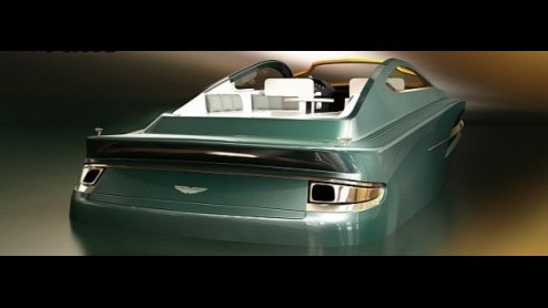 Het komt tegenwoordig steeds vaker voor dat boten genspireerd zijn op sportwagens en supercars. Aston Martin kan natuurlijk niet achterblijven en gaf Yacht design studio De Basto de opdracht en zie