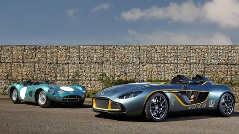 Aston Martin viert dit jaar zijn honderdjarig bestaan. Met deze CC100 Speedster brengt de Britse fabrikant een ode aan de DBR1-racer uit 1959.