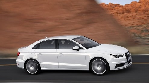 Audi A3 Limousine. Prijzen vanaf 28.500 euro, maar introductie vanaf september bij de dealer. Diverse uitvoeringen met 20% bijtelling.