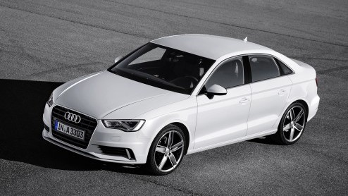 Audi A3 Limousine. Prijzen vanaf 28.500 euro, maar introductie vanaf september bij de dealer. Diverse uitvoeringen met 20% bijtelling.