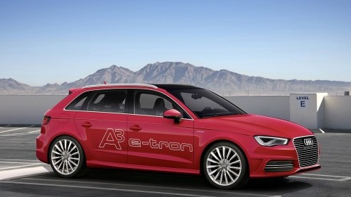 Audi A3 Sportback e-tron in 2014 op de markt