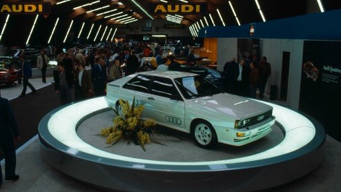 Audi bouwt vijfmiljoenste auto met quattro vierwielaandrijving