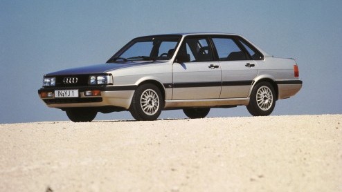 Eerste Audi Tradition in Nederland op 15 juni bij Pon's Automobielhandel in Leusden.