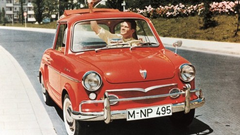 Eerste Audi Tradition in Nederland op 15 juni bij Pon's Automobielhandel in Leusden.