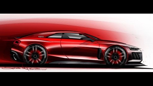 Audi presenteert in Frankfurt een doorontwikkelde versie van de Quattro Concept uit 2010. De nieuwste versie zou zijn gestoeld op een ingekort platform van de RS7 met plaats voor vier inzittenden.