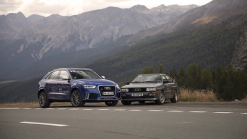 Audi kreeg 30 jaar geleden een dochter: quattro GmbH. Hier worden alle huidige RS-modellen ontwikkeld en gebouwd. Tijd voor een feestje met verschillende RS-modellen waaronder de nieuwe RS Q3.
