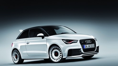 Geen RS1, maar gewoon Audi A1 quattro. De nieuwe supersportieve telg is nu digitaal officieel bekend gemaakt. In het voorjaar staat de 256 pk sterke A1 in Genve en vanaf de zomer kun je rijden. Meer 