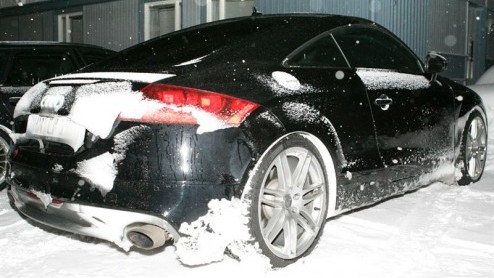 Werden we onlangs in Detroit al verblijd met de Audi TTS, wordt er ondertussen een nog krachtigere versie gespot, de Audi TT RS. Het kan niet op bij de Duitsers, want het model moet in de lente van 20