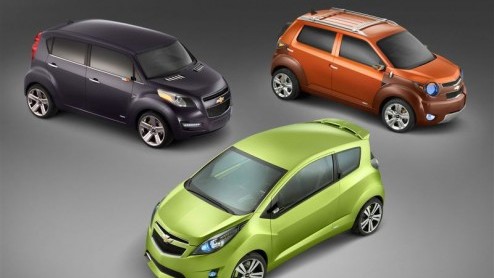 Chevrolet was enige tijd geleden een online stemprocedure gestart om de populariteit van een aantal concepts te meten. De auto met de meeste stemmen werd in productie genomen. De Beat werd de overtuig