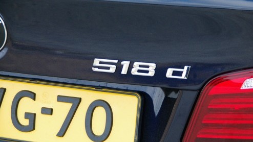 Autotest BMW 518d, de nieuwe instapdiesel van de vernieuwde BMW 5 Serie.