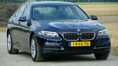 Autotest BMW 518d, de nieuwe instapdiesel van de vernieuwde BMW 5 Serie.