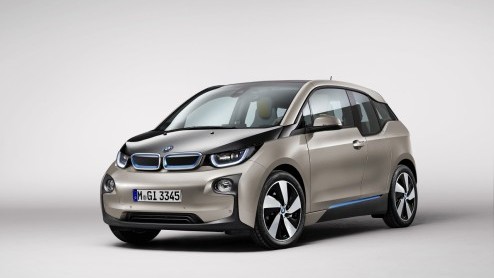 BMW i3 en i8 onthuld tijdens persconferentie IAA Frankfurt 2013.