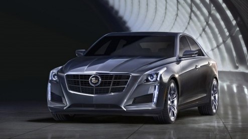 Cadillac presenteert in New York de vernieuwde CTS.