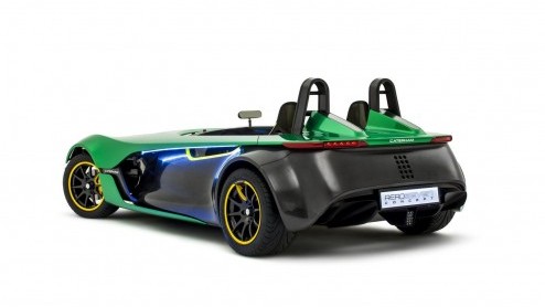 Caterham heeft de eerste informatie vrijgegeven van de AeroSeven Concept. Het studiemodel dat dit weekend wordt onthuld tijdens de Grand Prix van Singapore blijkt een heus kanon.